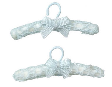 Dollhouse Miniature Baby Hanger/Blue/2Pcs